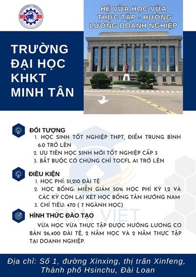 TUYỂN SINH - Trường Đại học KHKT Minh Tân